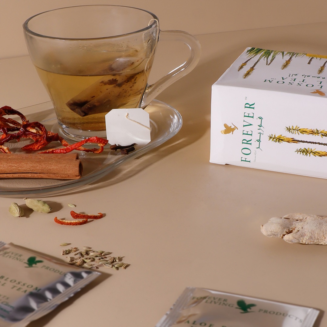 Aloe-Blossom-herbal-tea-forever-دمنوش-هربال-تی-فوراور
